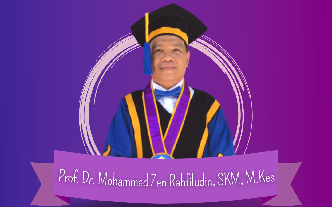 THE FIRST PROFESSOR IN PUBLIC HEALTH NUTRITION OF THE FACULTY OF PUBLIC HEALTH UNIVERSITAS DIPONEGORO PROF. DR. MOHAMMAD ZEN RAHFILUDIN, SKM, M.KES