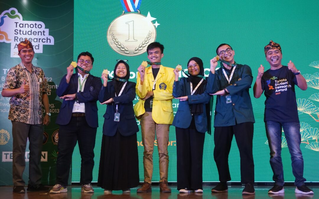 PKIP Student Wins Gold Medal Tanoto Students Research Award Innovation 2022 through “Infitters Between Students”