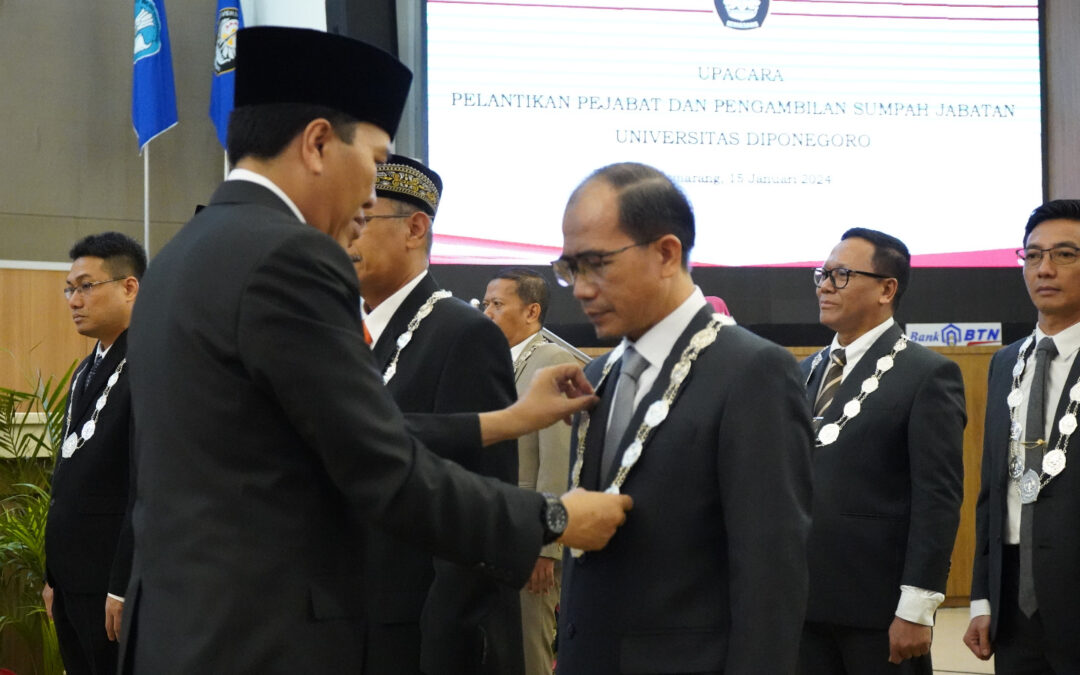 INAUGURATION OF DEAN OF THE FACULTY OF PUBLIC HEALTH UNIVERSITAS DIPONEGORO FOR THE 2024-2029 PERIOD