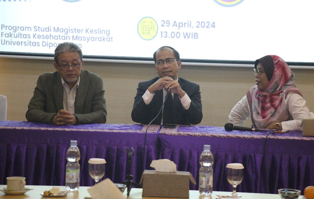 The Opening of Visiting Professor of Master of Environmental Health Study Programme and Cooperation Discussion between Faculty of Public Health Universitas Diponegoro with University Putra Malaysia and University of Selangor Shah Alam Campus.