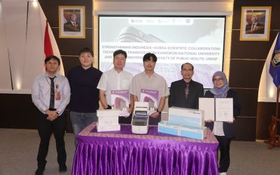 Fakultas Kesehatan Masyarakat UNDIP Terima Dukungan Peralatan Laboratorium Molekuler dari Perguruan Tinggi Mitra Korea